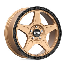 KMC KM721 ALPINE cerchio 18x8 5x108 72.56 ET38, Matte bronze