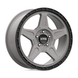 KMC KM721 ALPINE cerchio 18x8 5x120 74.1 ET38, Satin gray