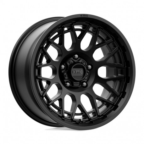 Cerchi in lega KMC KMC KM722 TECHNIC cerchio 18x9 5x127 71.5 ET18, Satin Nero | race-shop.it