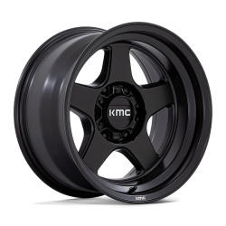 KMC KM728 LOBO cerchio 17x8.5 5x127 71.5 ET-10, Matte Nero