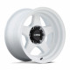 Cerchi in lega KMC KMC KM728 LOBO cerchio 17x8.5 6x139.7 106.1 ET18, Bianco lucido | race-shop.it