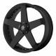 Cerchi in lega KMC KMC KM775 ROCKSTAR CAR cerchio 18x8 5x112/5x114.3 72.56 ET42, Matte Nero | race-shop.it
