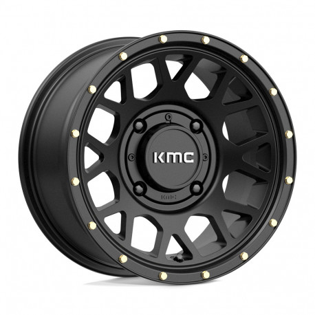 Cerchi in lega KMC KMC Powersports KS135 GRENADE cerchio 14x7 4x156 132 ET10, Satin Nero | race-shop.it