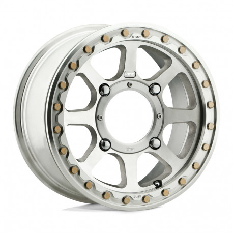 Cerchi in lega KMC KMC Powersports KS234 ADDICT 2 BEADLOCK cerchio 14x7 4x137 112.1 ET38, Silver | race-shop.it