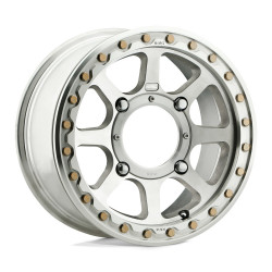 KMC Powersports KS234 ADDICT 2 BEADLOCK cerchio 15x6 4x156 132 ET38, Silver