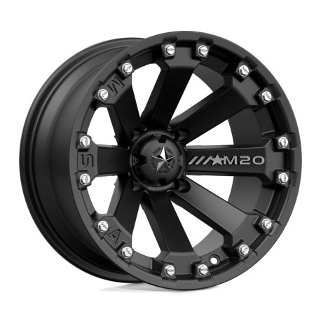 Cerchi in lega MSA MSA Offroad Wheels M20 KORE cerchio 14x7 4x110 86 ET-52, Satin Nero | race-shop.it
