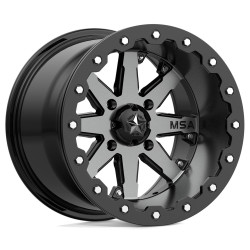 MSA Offroad Wheels M21 LOK BEADLOCK cerchio 14x10 4x137 112.1 ET-10, Charcoal tint