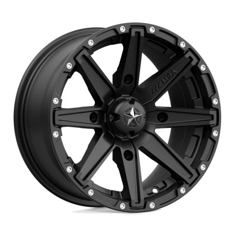 Cerchi in lega MSA MSA Offroad Wheels M33 CLUTCH cerchio 15x10 4x156 132 ET0, Satin Nero | race-shop.it