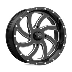 MSA Offroad Wheels M36 SWITCH cerchio 20x7 4x156 132 ET0, Nero lucido