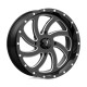 Cerchi in lega MSA MSA Offroad Wheels M36 SWITCH cerchio 22x7 4x156 132 ET0, Nero lucido | race-shop.it