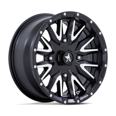 Cerchi in lega MSA MSA Offroad Wheels M49 CREED cerchio 16x7 4x137 96 ET10, Matte Nero | race-shop.it