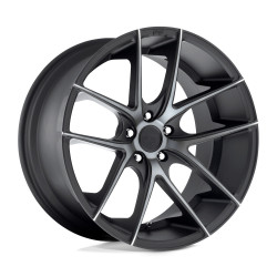 Niche M130 TARGA cerchio 18x8 5x112 66.56 ET42, Matte Nero