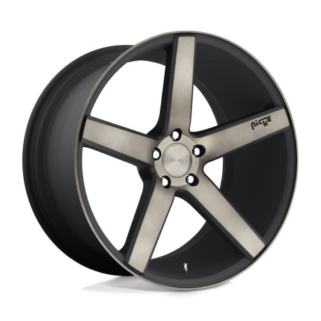 Cerchi in lega Niche Niche M134 MILAN cerchio 22x10 5x127 71.5 ET35, Matte Nero | race-shop.it