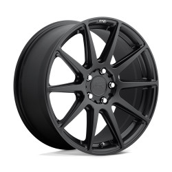 Niche M147 ESSEN cerchio 18x8 5x100 66.06 ET40, Matte Nero