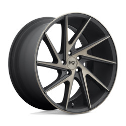 Niche M163 INVERT cerchio 20x9 5x120 72.56 ET35, Matte Nero
