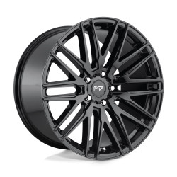 Niche M164 ANZIO cerchio 22x9 5x112 66.56 ET38, Nero lucido