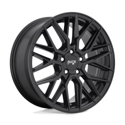Niche M190 GAMMA cerchio 18x8 5x112 66.56 ET42, Matte Nero