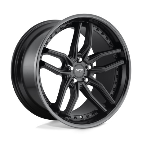 Cerchi in lega Niche Niche M194 METHOS cerchio 20x9 5x112 66.56 ET42, Nero lucido | race-shop.it