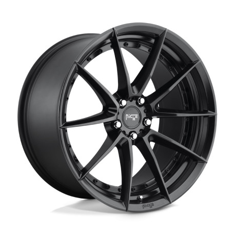 Cerchi in lega Niche Niche M196 SECTOR cerchio 20x9 5x115 71.5 ET38, Matte Nero | race-shop.it
