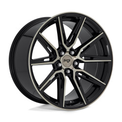 Niche M219 GEMELLO cerchio 20x10.5 5x112 66.56 ET40, Nero
