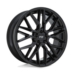 Niche M224 GAMMA cerchio 20x10.5 5x114.3 72.56 ET40, Nero lucido