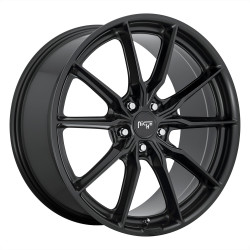 Niche M238 RAINIER cerchio 20x10.5 5x120 72.56 ET35, Matte Nero