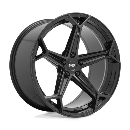 Cerchi in lega Niche Niche N258 ARROW cerchio 20x9 5x112 66.56 ET38, Nero lucido | race-shop.it