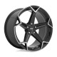 Cerchi in lega Niche Niche N259 ARROW cerchio 20x10.5 5x112 66.56 ET27, Nero lucido | race-shop.it