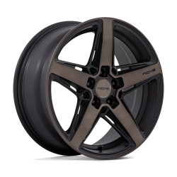 Niche M271 TERAMO cerchio 18x8 5x114.3 72.56 ET40, Matte Nero