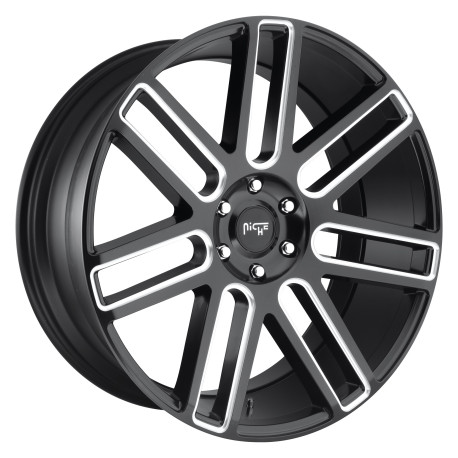 Cerchi in lega Niche Niche M096 ELAN cerchio 22x9.5 6x135 87.1 ET30, Matte Nero | race-shop.it