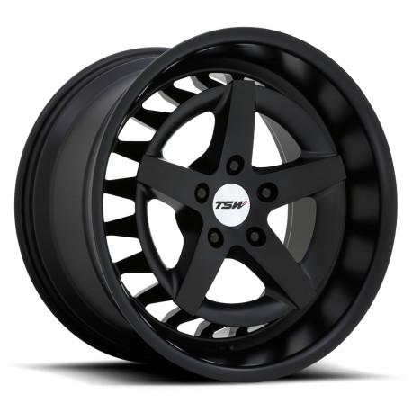 Cerchi in lega TSW TSW DEGNER cerchio 18x8.5 5x112 66.56 ET40, Nero lucido | race-shop.it