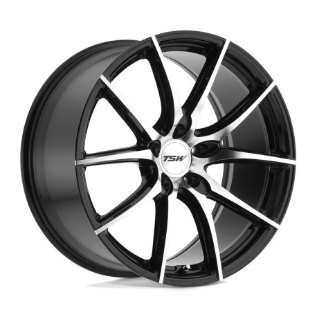 Cerchi in lega TSW TSW SPRINT cerchio 18x9.5 5x114.3 76.1 ET20, Nero lucido | race-shop.it