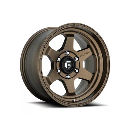 Cerchi in lega Fuel Fuel D815 SHOK cerchio 17x9 6x114.3 66.06 ET1, bronze | race-shop.it