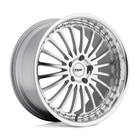 Cerchi in lega TSW TSW SILVERSTONE cerchio 19x8 5x112 72.1 ET45, Silver | race-shop.it