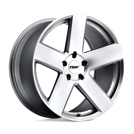 Cerchi in lega TSW TSW BRISTOL cerchio 19x9.5 5x114.3 76.1 ET40, Silver | race-shop.it