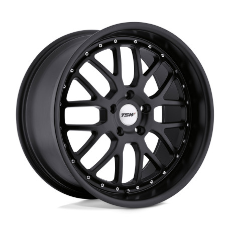 Cerchi in lega TSW TSW VALENCIA cerchio 19x9.5 5x114.3 76.1 ET20, Matte Nero | race-shop.it