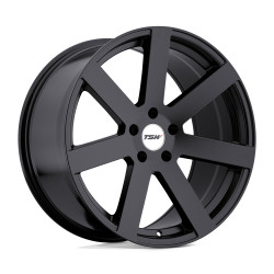 TSW BARDO cerchio 20x10 5x114.3 76.1 ET40, Matte Nero