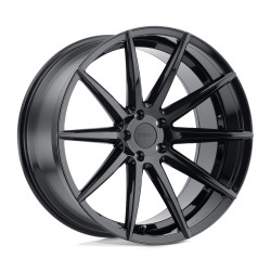 TSW CLYPSE cerchio 20x10 5x114.3 76.1 ET40, Nero lucido