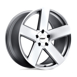 TSW BRISTOL cerchio 20x8.5 5x120 76.1 ET20, Silver