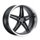 Cerchi in lega TSW TSW VARIANTE cerchio 20x9 5x120 76.1 ET15, Nero lucido | race-shop.it