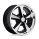 Cerchi in lega US Mags US Mag U109 BANDIT cerchio 18x9 5x120.65 72.56 ET8, Matte Nero | race-shop.it