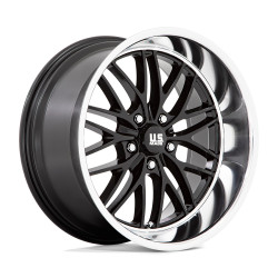 US Mag U138 SANTA CRUZ cerchio 20x10 5x127 78.1 ET6, Nero lucido