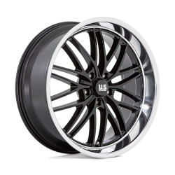 US Mag U138 SANTA CRUZ cerchio 22x9 5x127 78.1 ET15, Nero lucido