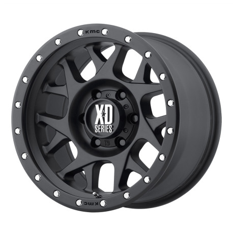 Cerchi in lega XD XD 127 BULLY cerchio 18x9 6x139.7 106.1 ET18, Satin Nero | race-shop.it