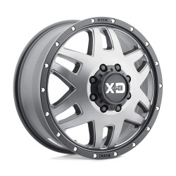 XD 130 MACHETE DUALLY cerchio 20x8.25 8x210 154.3 ET-198, Matte gray