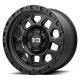 Cerchi in lega XD XD 132 RG2 cerchio 17x8 6x120 66.9 ET25, Satin Nero | race-shop.it