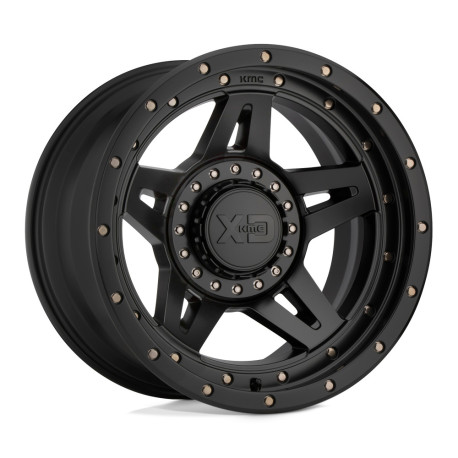 Cerchi in lega XD XD 138 BRUTE cerchio 20x10 6x135/6x139.7 106.1 ET-18, Satin Nero | race-shop.it