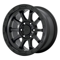 XD 143 RG3 cerchio 18x9 6x139.7 106.1 ET18, Satin Nero
