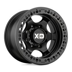 XD 232 BEADLOCK cerchio 17x9 5x127 71.5 ET-38, Satin Nero