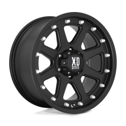 XD 798 ADDICT cerchio 20x9 8x170 125.1 ET-12, Matte Nero